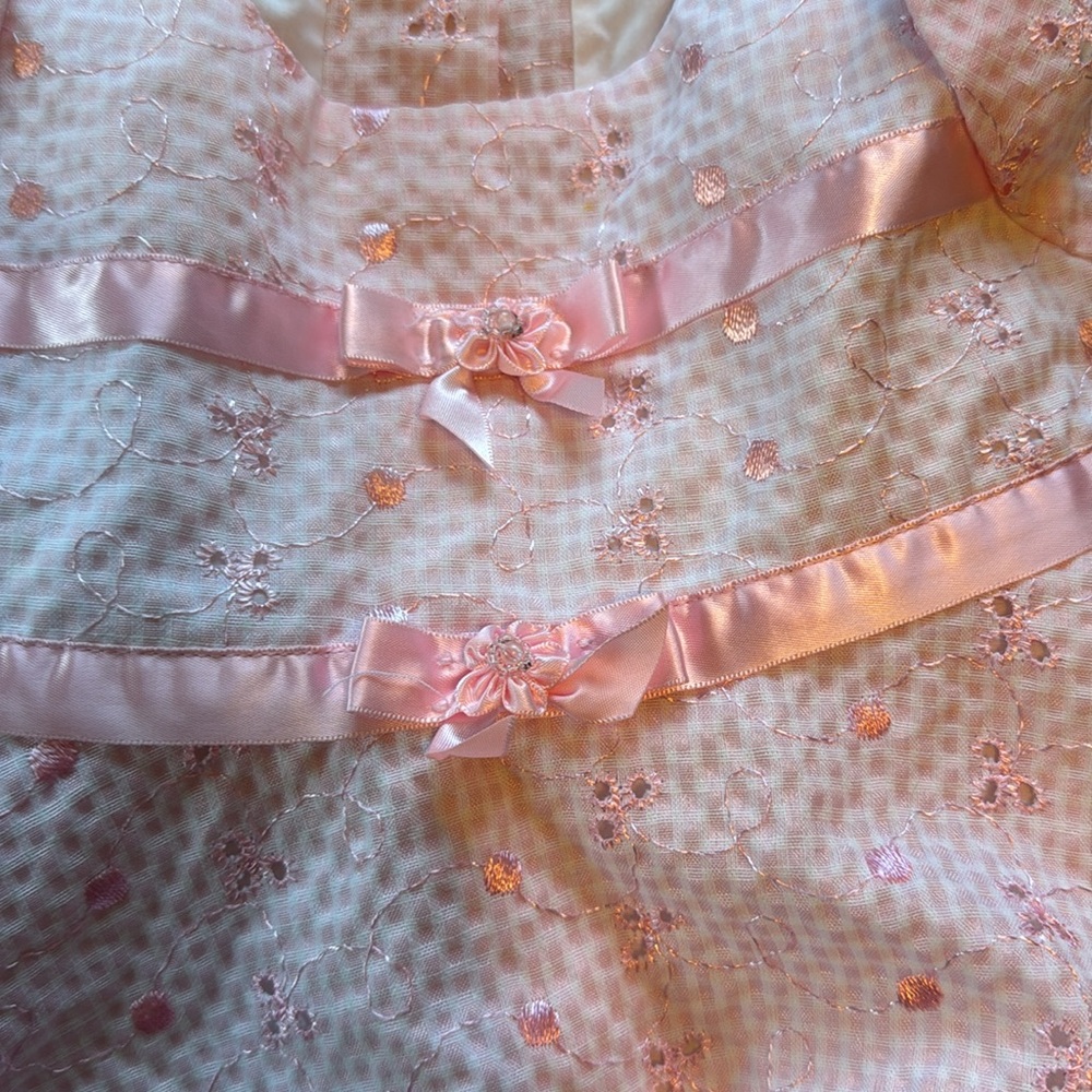 Pink Ruffle Dress - Picture 3 of 8